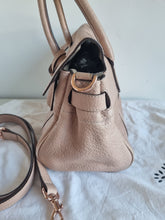 Load image into Gallery viewer, Authentic Genuine Mulberry Small Blush Marbled Grain Leather Bayswater Bag
