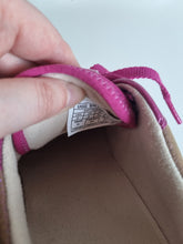 Load image into Gallery viewer, UGG Australia Camel &amp; Bright Pink Leather Ladies Trainers 4
