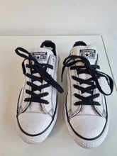 Load image into Gallery viewer, Converse All Stars Chuck Taylor Low Top Grey Shimmer Ladies Trainers 4
