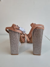 Load image into Gallery viewer, BNWT ASOS Design Diamonte Chunky Ladies Heels 7
