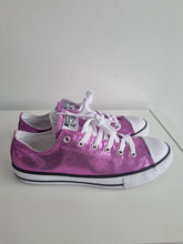 Load image into Gallery viewer, BNWT Converse All Stars Chuck Taylor Pink Glitter Trainers 5
