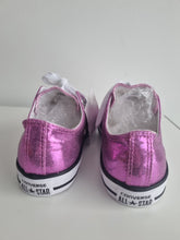 Load image into Gallery viewer, BNWT Converse All Stars Chuck Taylor Pink Glitter Trainers 5
