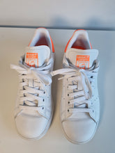 Load image into Gallery viewer, Adidas Stansmith White Orange Trainers 5
