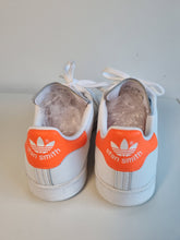 Load image into Gallery viewer, Adidas Stansmith White Orange Trainers 5
