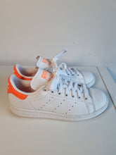 Load image into Gallery viewer, Adidas Stansmith White Orange Trainers 5
