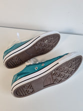 Load image into Gallery viewer, Converse All Stars Chuck Taylor Teal Glitter Ladies Trainers 4.5
