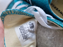 Load image into Gallery viewer, Converse All Stars Chuck Taylor Teal Glitter Ladies Trainers 4.5
