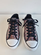 Load image into Gallery viewer, Converse All Stars Chuck Taylor Multicoloured Glitter Ladies Trainers 5
