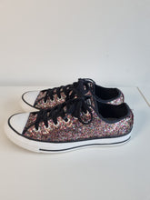 Load image into Gallery viewer, Converse All Stars Chuck Taylor Multicoloured Glitter Ladies Trainers 5
