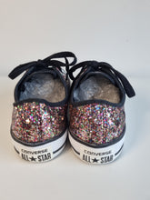 Load image into Gallery viewer, Converse All Stars Chuck Taylor Multicoloured Glitter Ladies Trainers 5
