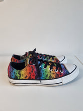 Load image into Gallery viewer, Converse All Stars Chuck Taylor Rainbow Lace Ladies Trainers 6
