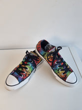 Load image into Gallery viewer, Converse All Stars Chuck Taylor Rainbow Lace Ladies Trainers 6
