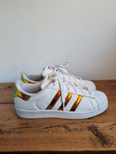 Load image into Gallery viewer, Adidas Superstar Holographic Stripe Ladies Trainers 5
