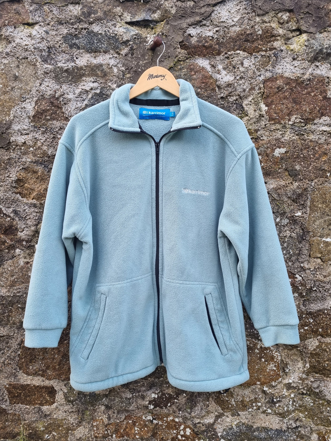 Karrimor Ladies Seafoam Full Zip Outdoors Fleece L 14