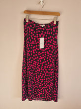 Load image into Gallery viewer, BNWT Fabienne Chapot Pink Polka dot Midi Skirt rrp £99 Size 36
