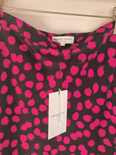 Load image into Gallery viewer, BNWT Fabienne Chapot Pink Polka dot Midi Skirt rrp £99 Size 36
