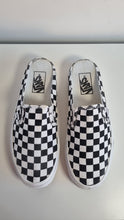 Load image into Gallery viewer, Vans Checkerboard Canvas Ladies Slip-on Mules 6
