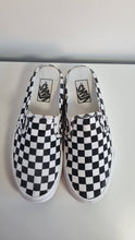 Load image into Gallery viewer, Vans Checkerboard Canvas Ladies Slip-on Mules 6
