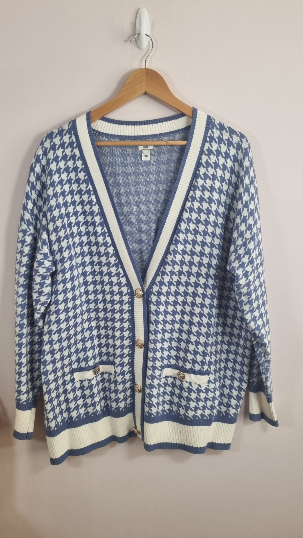 River Island Blue Cardi L