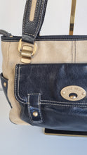 Load image into Gallery viewer, Nine West Y2K Leather &amp; Linen bag
