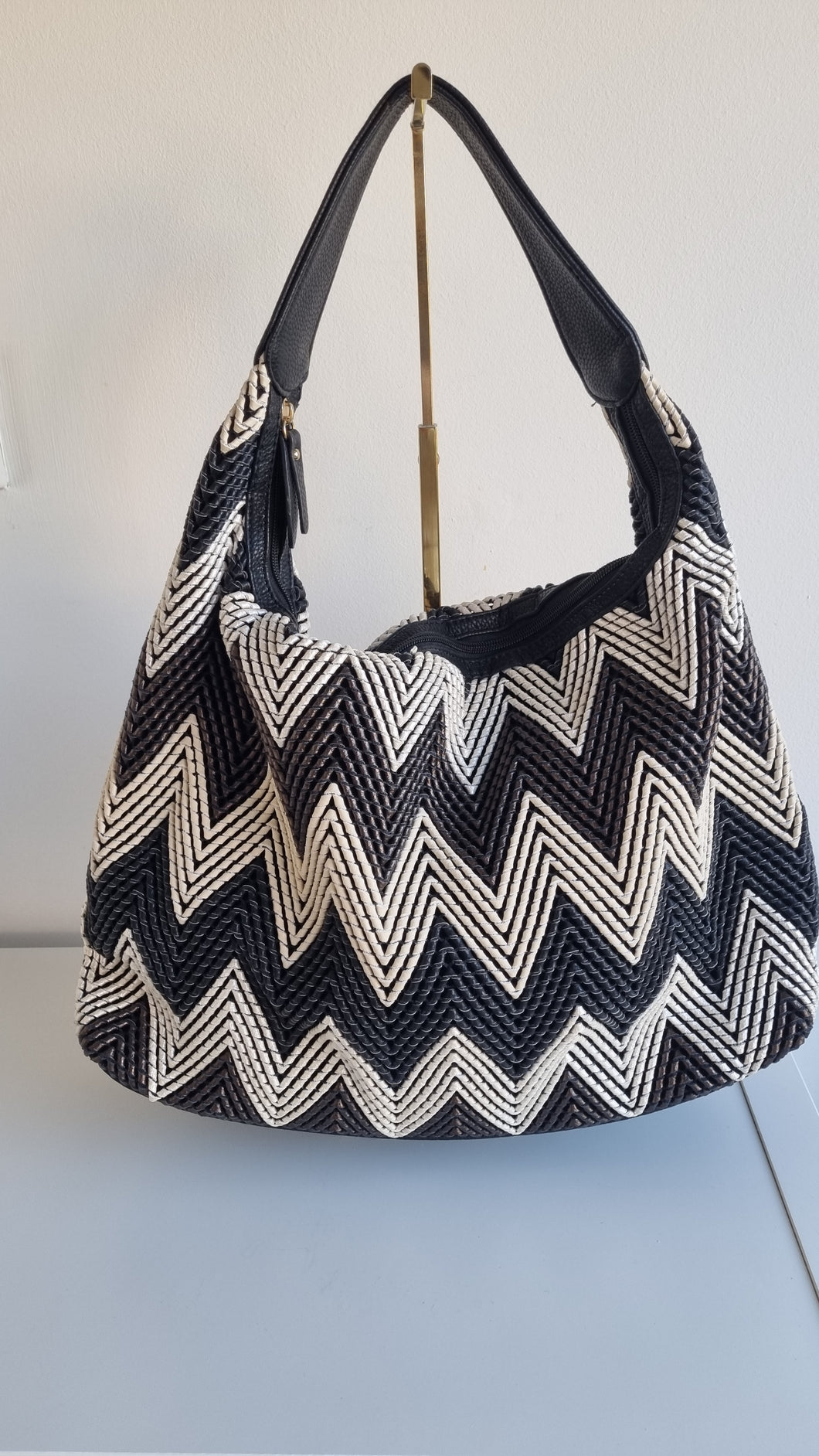 Butler & Wilson Braided Chevron Bag