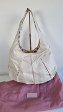 Load image into Gallery viewer, Radley Cream Leather Slouch Hobo Y2K Dog Charm Bag
