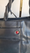 Load image into Gallery viewer, Radley Ladybird &amp; Leaf Black Leather Y2K Bag
