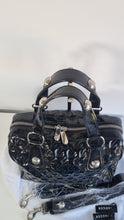 Load image into Gallery viewer, Jaeger Quilted Patent Leather Bag Rrp £299
