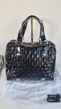 Load image into Gallery viewer, Jaeger Quilted Patent Leather Bag Rrp £299
