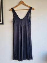 Load image into Gallery viewer, Vintage Black Slip Dress
