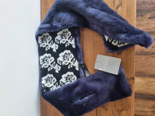 Load image into Gallery viewer, Anthropologie Reversible Faux Fur Scarf
