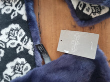 Load image into Gallery viewer, Anthropologie Reversible Faux Fur Scarf
