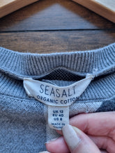 Load image into Gallery viewer, Seasalter Cornwall 100% Organic Cotton Knitted Abstrakt Jumper 12
