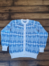 Load image into Gallery viewer, Hand-knitted Vintage Style Fishermans Woollen Cardigan 12
