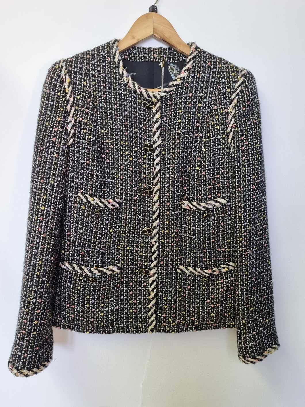 Couture Vintage Tweed Blazer up to size 10