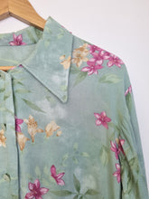 Load image into Gallery viewer, Handmade Sage Vintage Shirt, up to size 12
