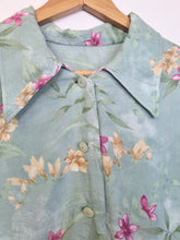 Load image into Gallery viewer, Handmade Sage Vintage Shirt, up to size 12
