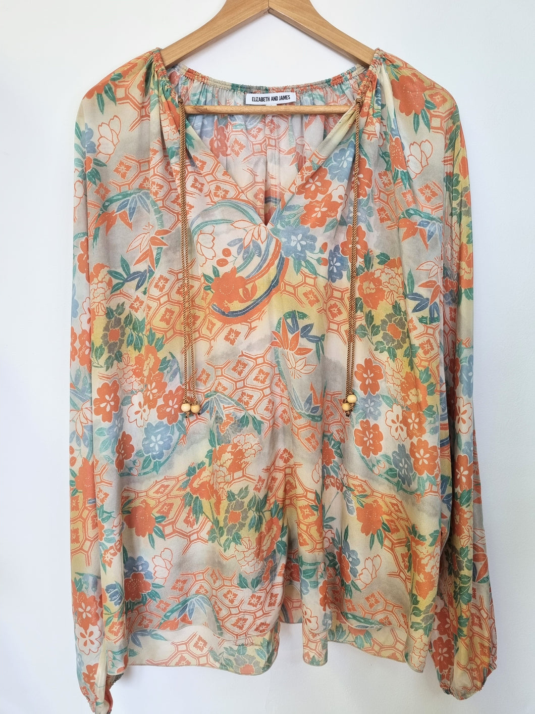 Elizabeth & James Silk Blouse 16